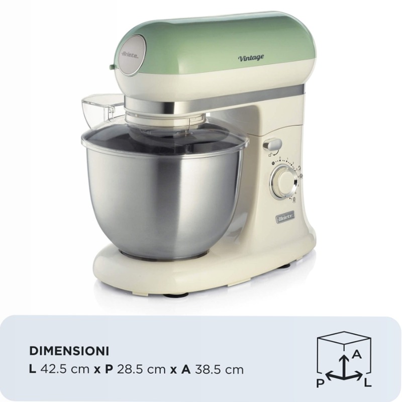Planetaria Impastatrice Vintage Ariete 1588 Verde