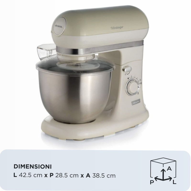 Planetaria Impastatrice Vintage Ariete 1588 Beige