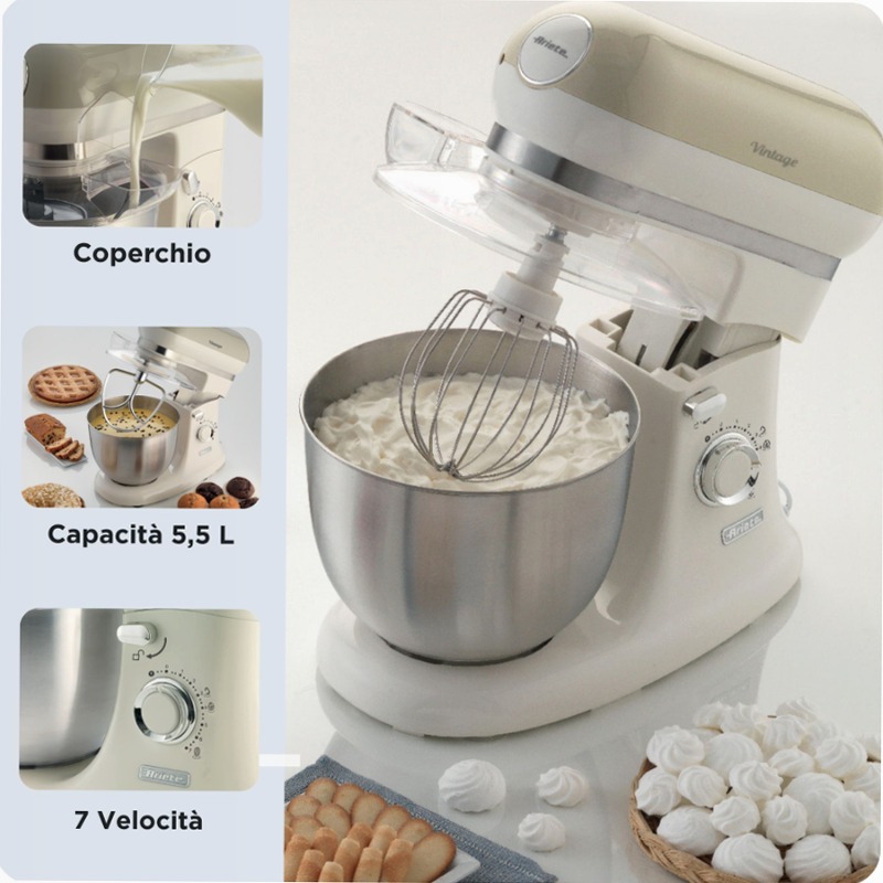Planetaria Impastatrice Vintage Ariete 1588 Beige