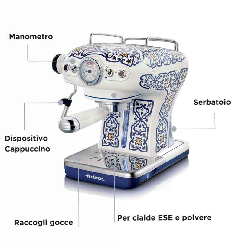 Macchina per caffè espresso Capri Ariete 1389 0.9lt