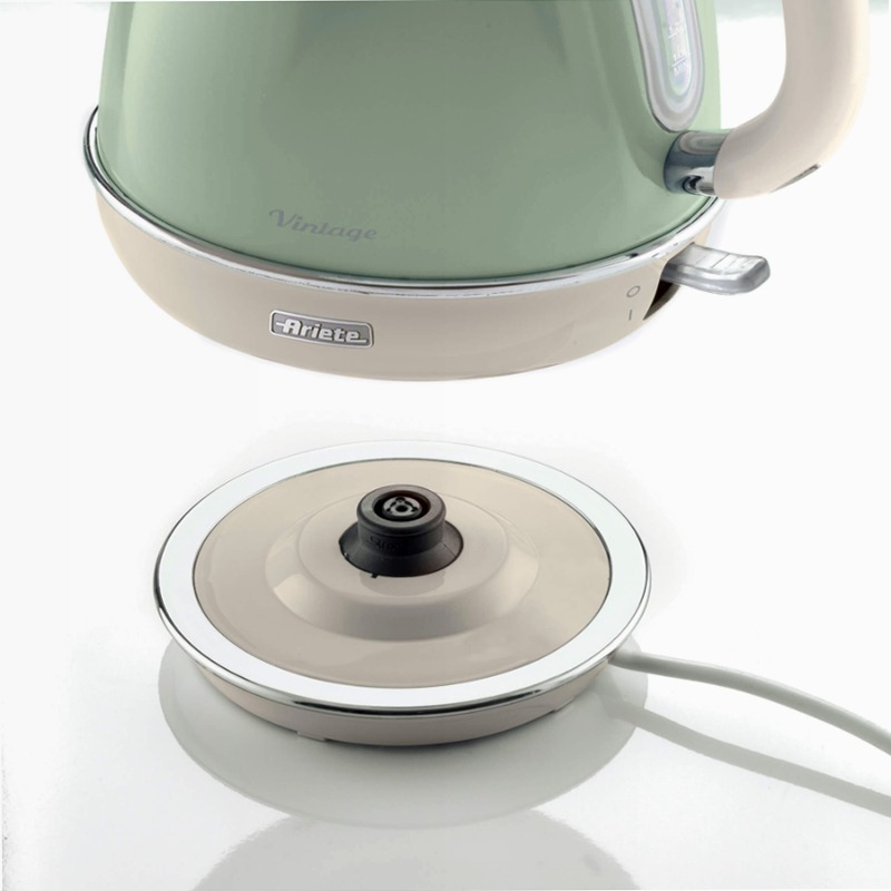 Bollitore Elettrico 1,7 Litri - Vintage Ariete 2869 Verde Blu