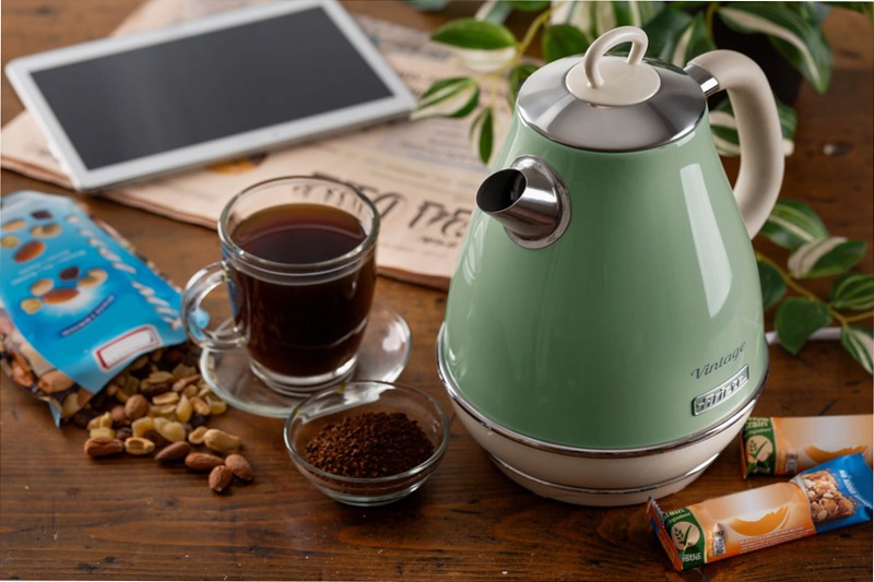 Bollitore Elettrico 1,7 Litri - Vintage Ariete 2869 Verde Blu