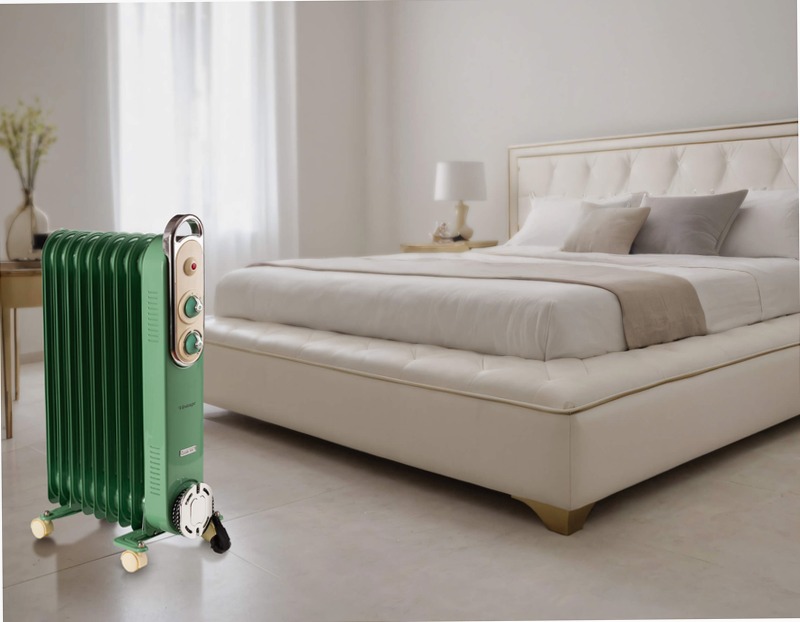 Radiatore a olio 9 elementi Ariete 8251 Verde