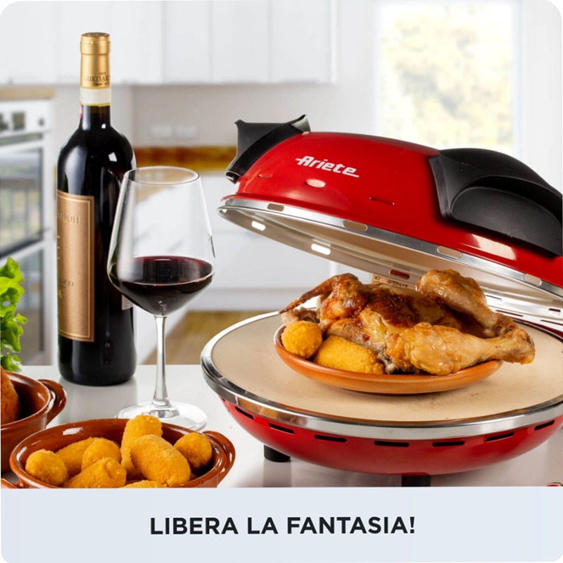Forno per pizza fatta in casa | Forno Pizza in 4 minuti | Ariete 909