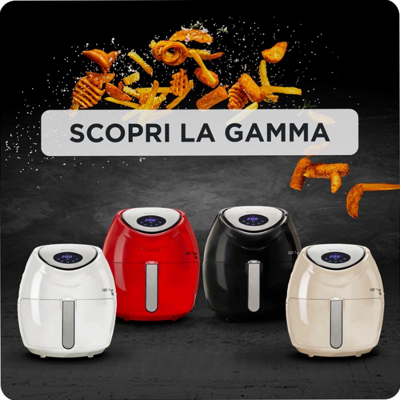 Friggitrice ad aria 7 Litri Ariete 4618 Nero 7lt