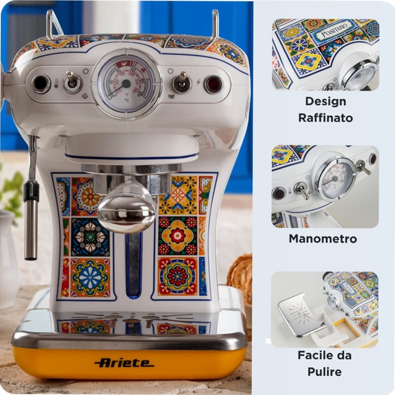 Macchina per caffè espresso Ariete 1389 0.9lt
