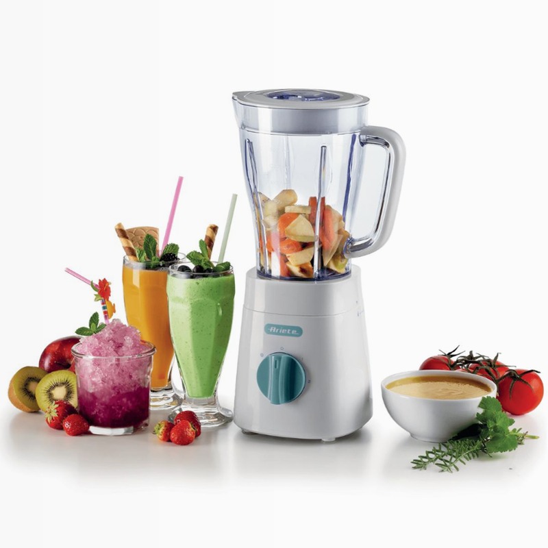 Frullatore elettrico Ariete 576 White & Aegean Teal Blu