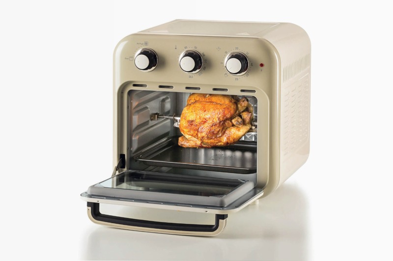 Friggitrice ad aria + Forno Vintage Ariete 4632 Beige 16lt