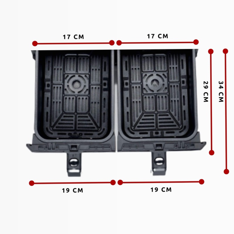 Friggitrice ad Aria Dual Ariete 4623 8lt