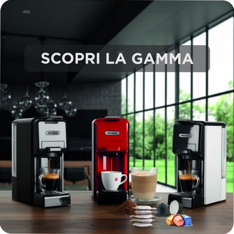 Macchina per caffè espresso Ariete 1304 Nero 0.7lt 19bar