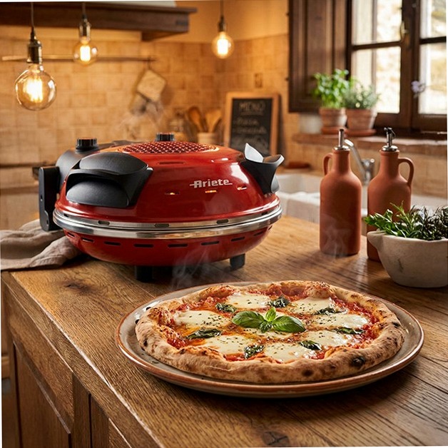 Forno Pizza Elettrico con Oblò