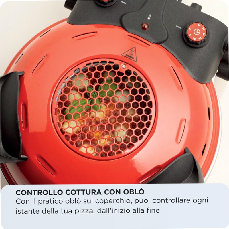 Forno Pizza Elettrico con Oblò