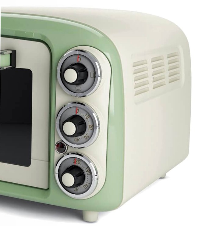 Forno Elettrico 18 Litri Ariete 979 Verde Blu