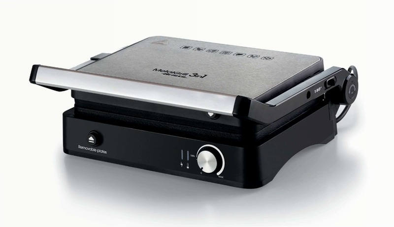 MetalGrill 3in1 - Griglia elettrica per carne e verdure