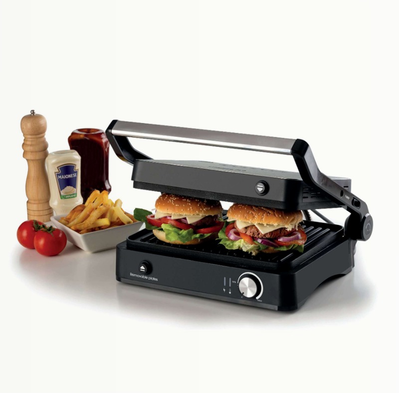 MetalGrill 3in1 - Griglia elettrica per carne e verdure