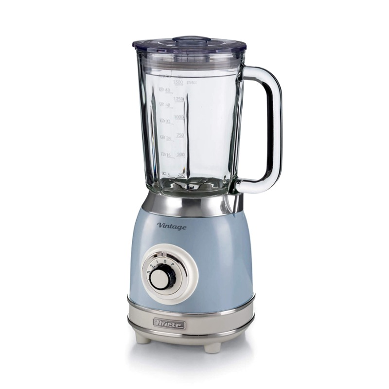 Frullatore Elettrico Vintage Ariete 583 Celeste Blu