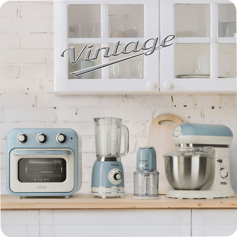 Frullatore Elettrico Vintage Ariete 583 Celeste Blu