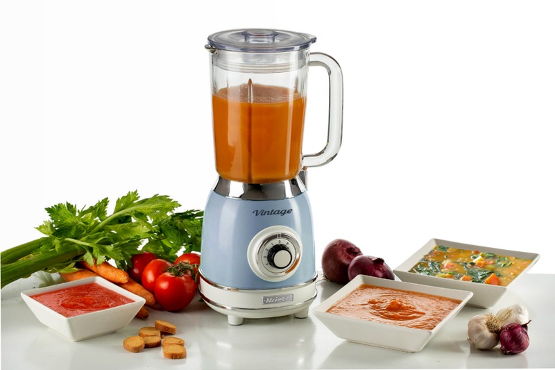 Frullatore Elettrico Vintage Ariete 583 Celeste Blu