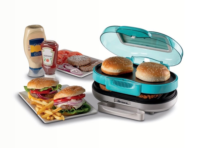 Hamburger Maker Party Time Ariete 205 Celeste