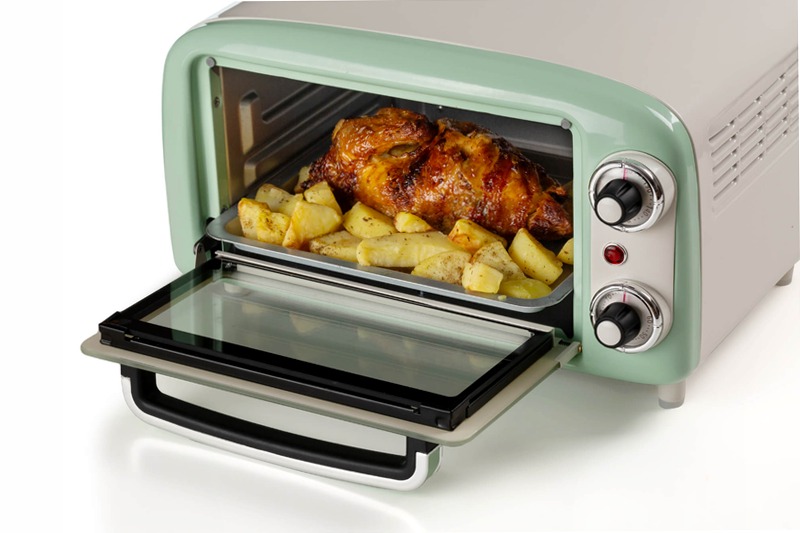 Forno Elettrico 10 Litri Ariete 3919 Verde Blu