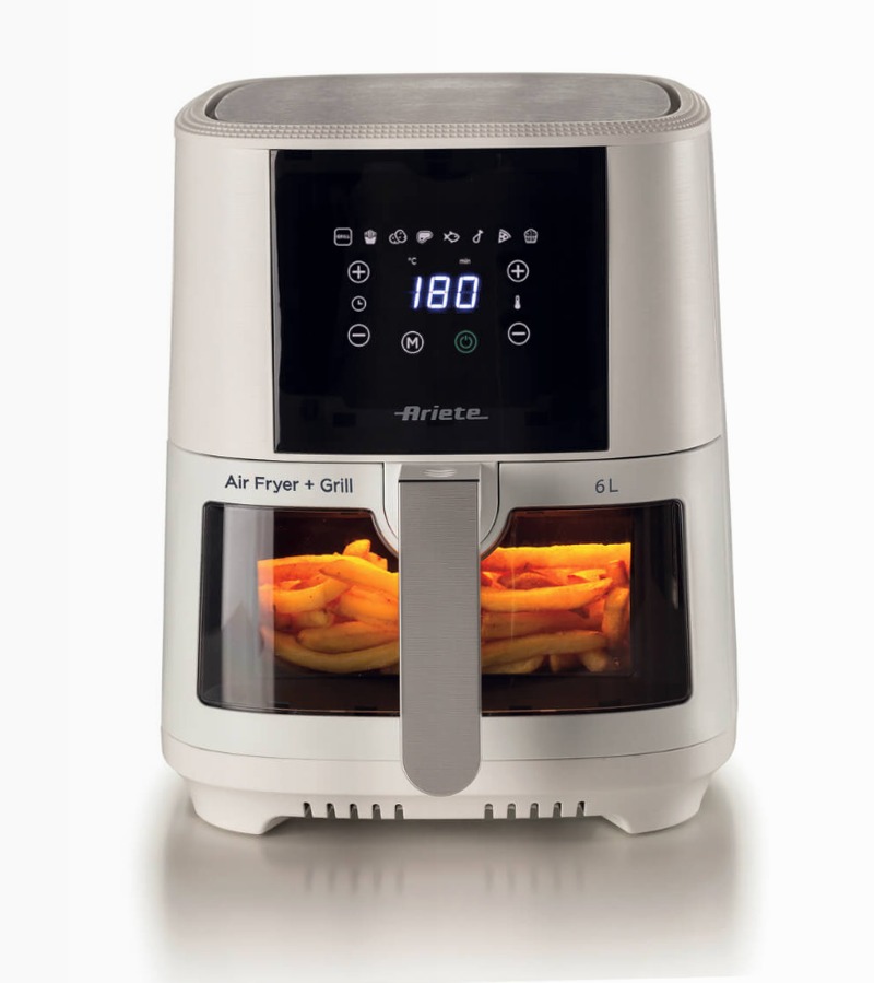 Friggitrice ad Aria 6 Litri Ariete Bianco 6lt