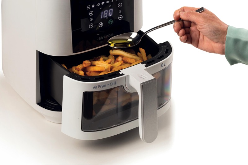 Friggitrice ad Aria 6 Litri Ariete Bianco 6lt
