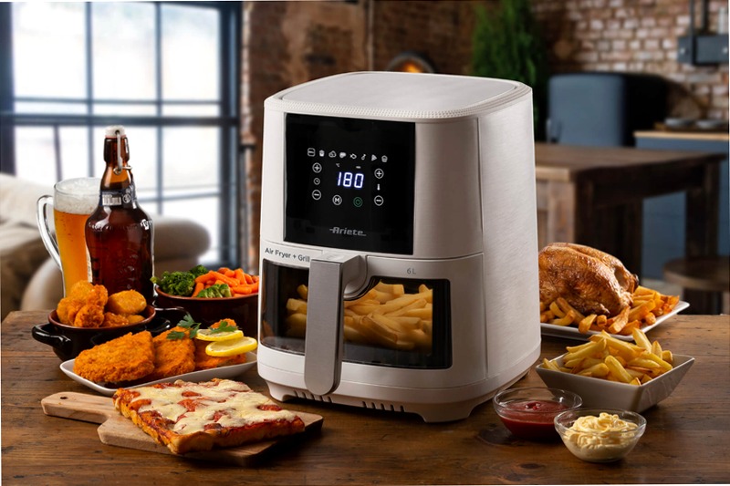 Friggitrice ad Aria 6 Litri Ariete Bianco 6lt