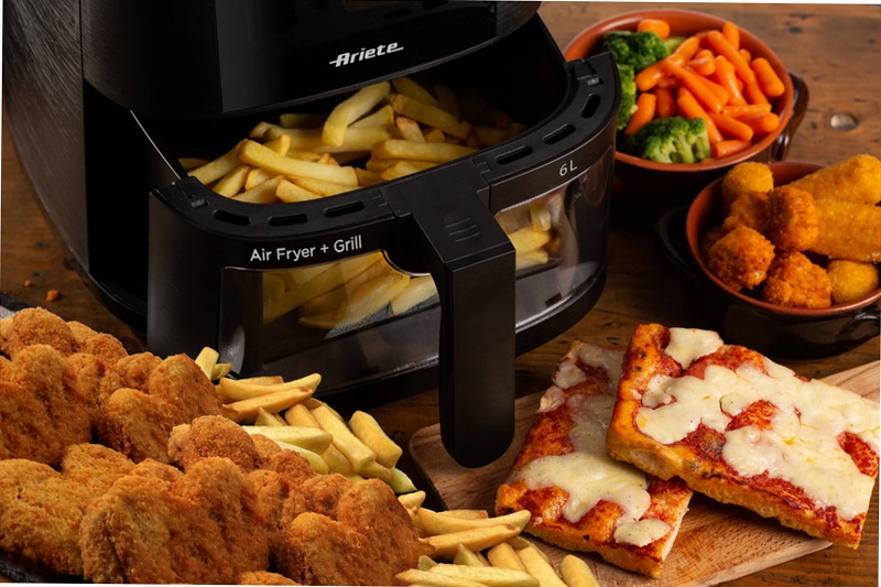 Friggitrice ad Aria 6 Litri Ariete 4626 Nero 6lt