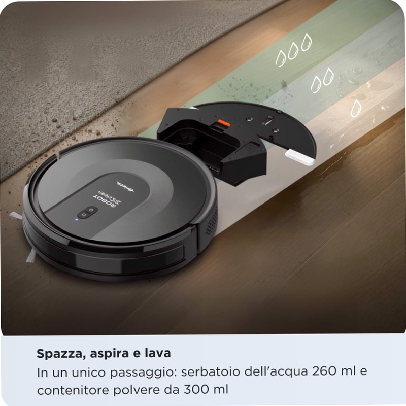 Robot Aspirapolvere X-Clean 3in1 Ariete 2719