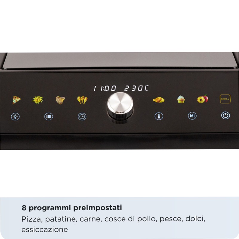 Friggitrice ad aria e forno pizza Ariete 4649 10lt