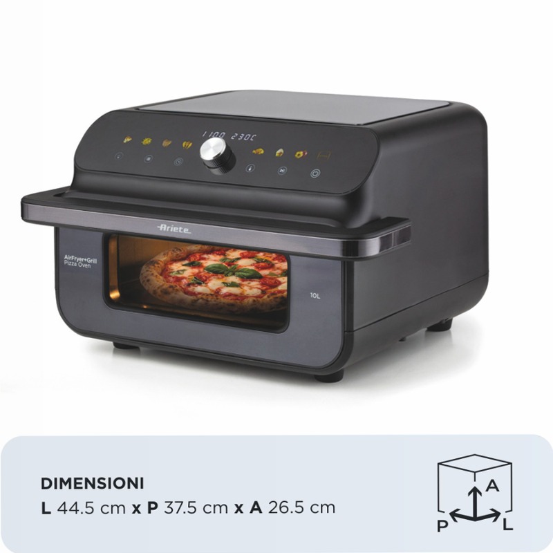 Friggitrice ad aria e forno pizza Ariete 4649 10lt