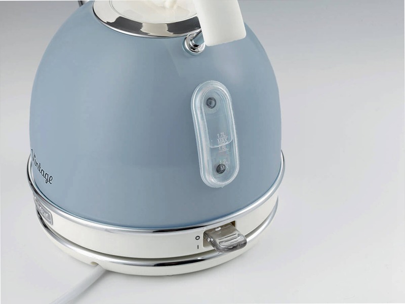 Bollitore Vintage Ariete 2877 Celeste Blu elettrico