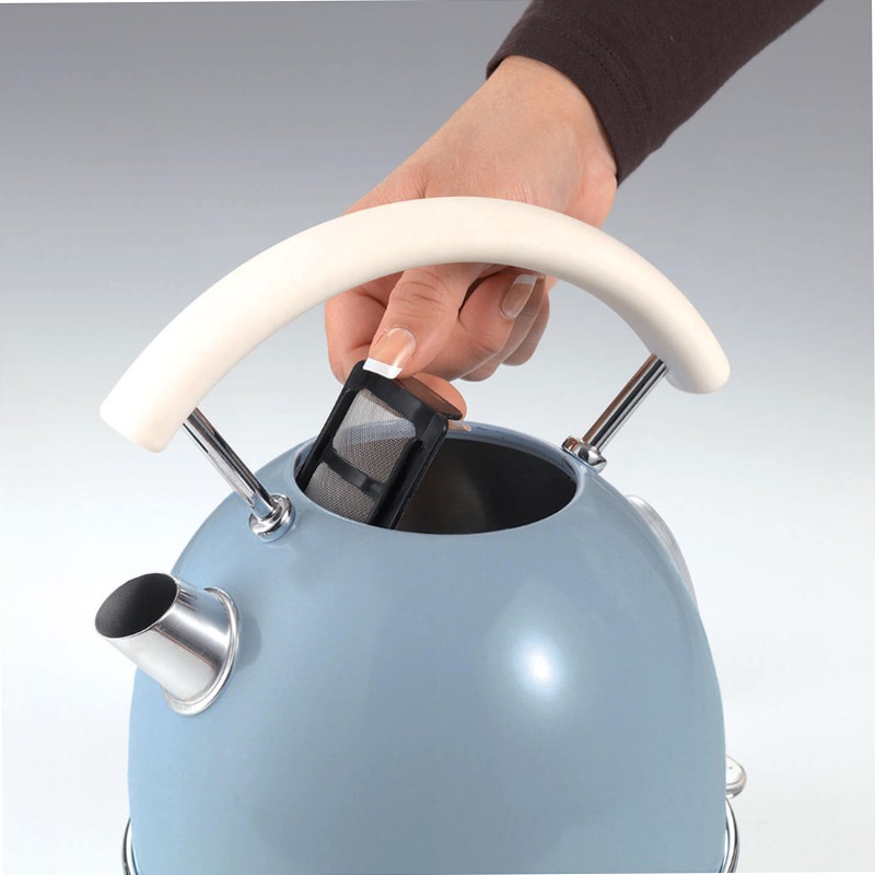 Bollitore Vintage Ariete 2877 Celeste Blu elettrico