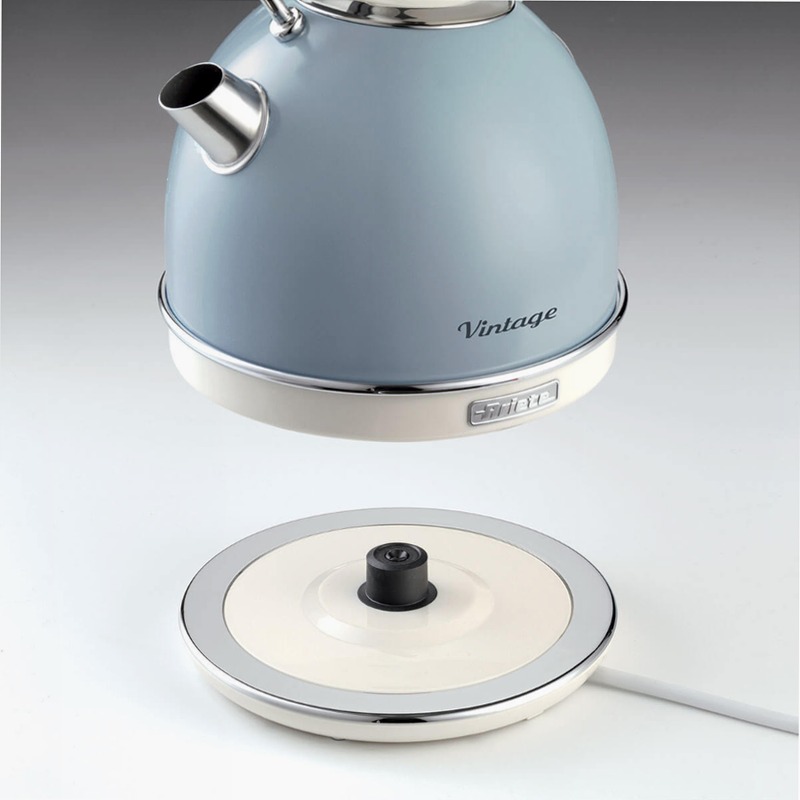 Bollitore Vintage Ariete 2877 Celeste Blu elettrico