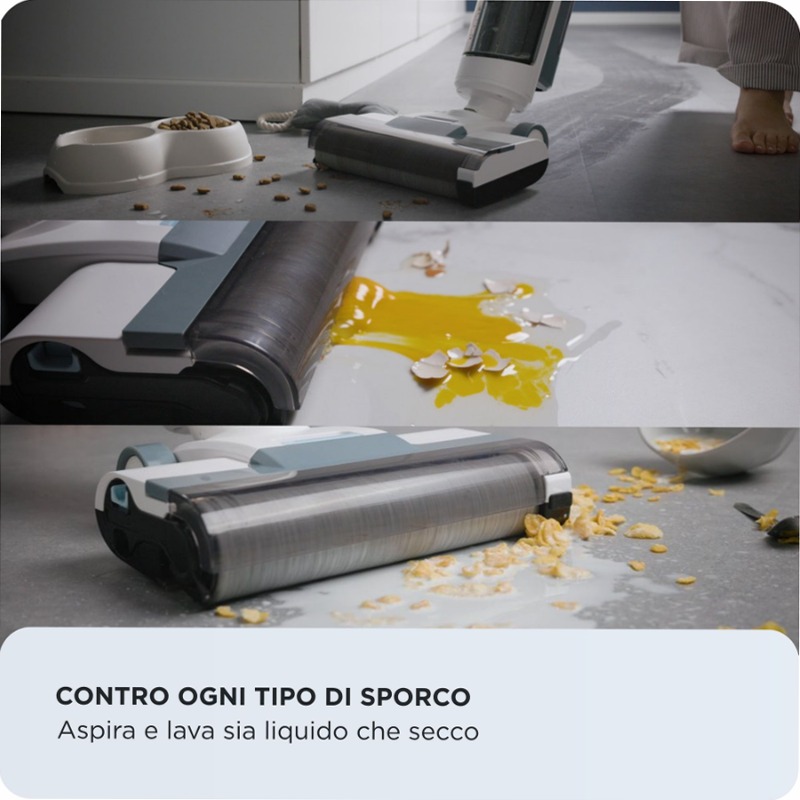 Lavapavimenti cordless Aqua Force Wash & Vacuum Ariete 2483