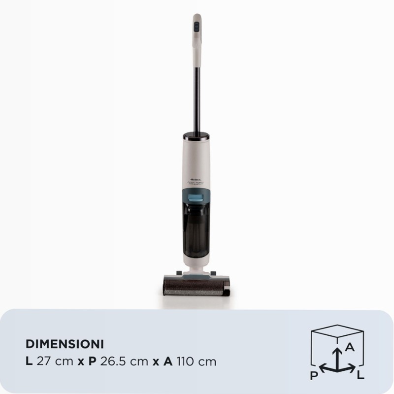 Lavapavimenti cordless Aqua Force Wash & Vacuum Ariete 2483