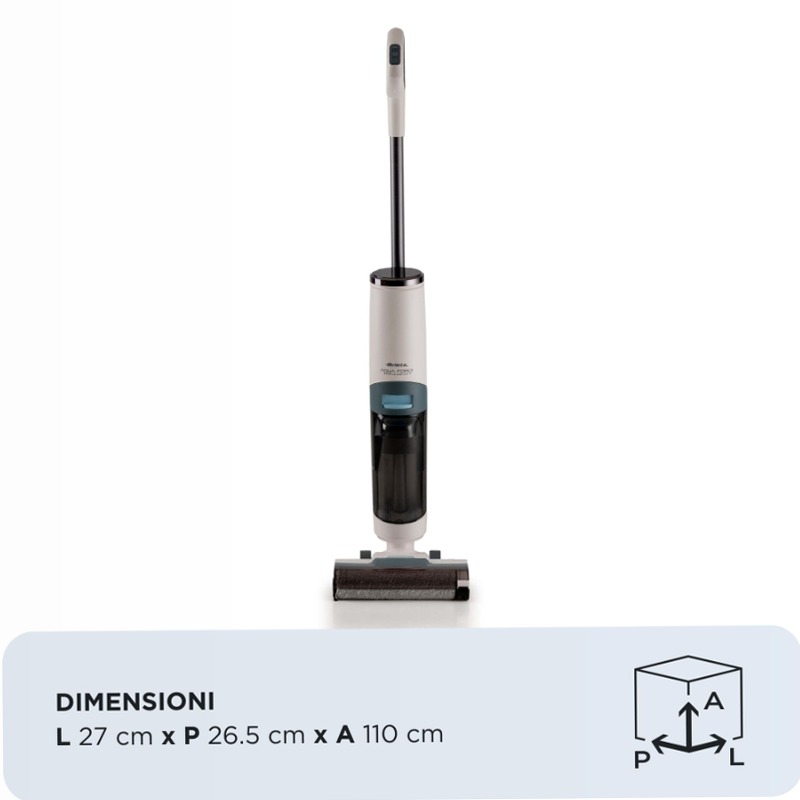 Lavapavimenti cordless Aqua Force Wash & Vacuum Ariete 2483