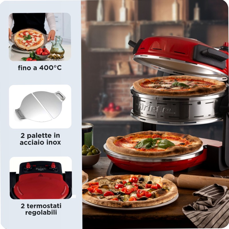Forno Pizza Doppio Pizzeria Ariete