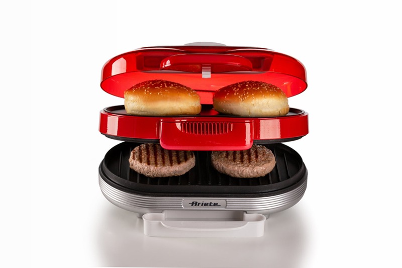 Hamburger Maker Party Time Ariete 205 Rosso