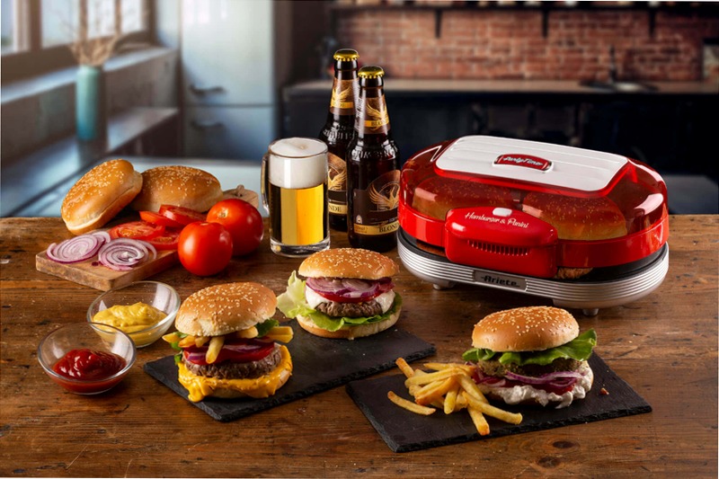 Ariete 205 Rosso - Hamburger Maker Party Time