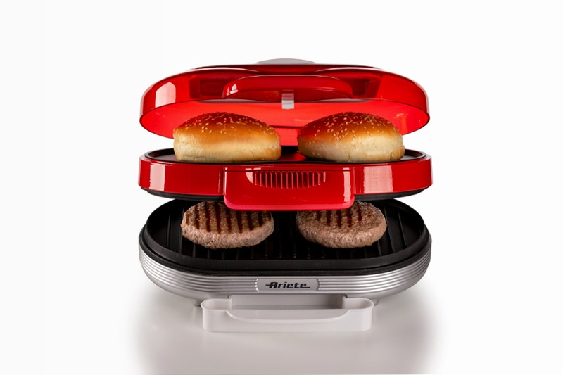 Ariete 205 Rosso - Hamburger Maker Party Time