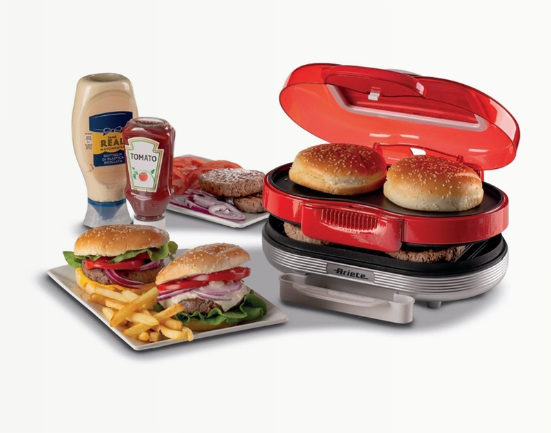Ariete 205 Rosso - Hamburger Maker Party Time