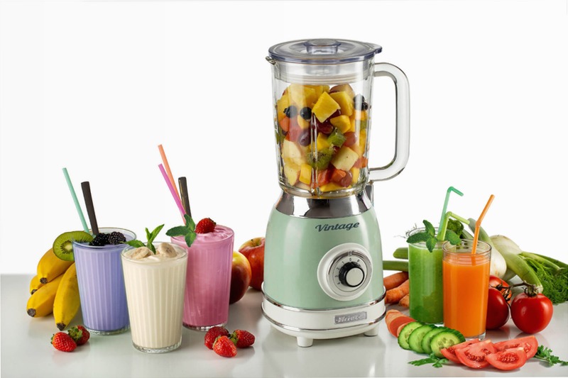 Frullatore Elettrico Vintage Ariete 583 Verde Blu