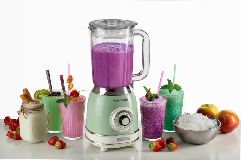 Frullatore Elettrico Vintage Ariete 583 Verde Blu
