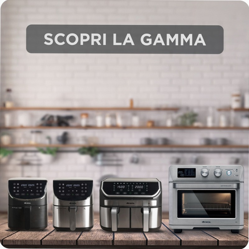 Friggitrice ad Aria 9L con Doppio Cestello 9lt