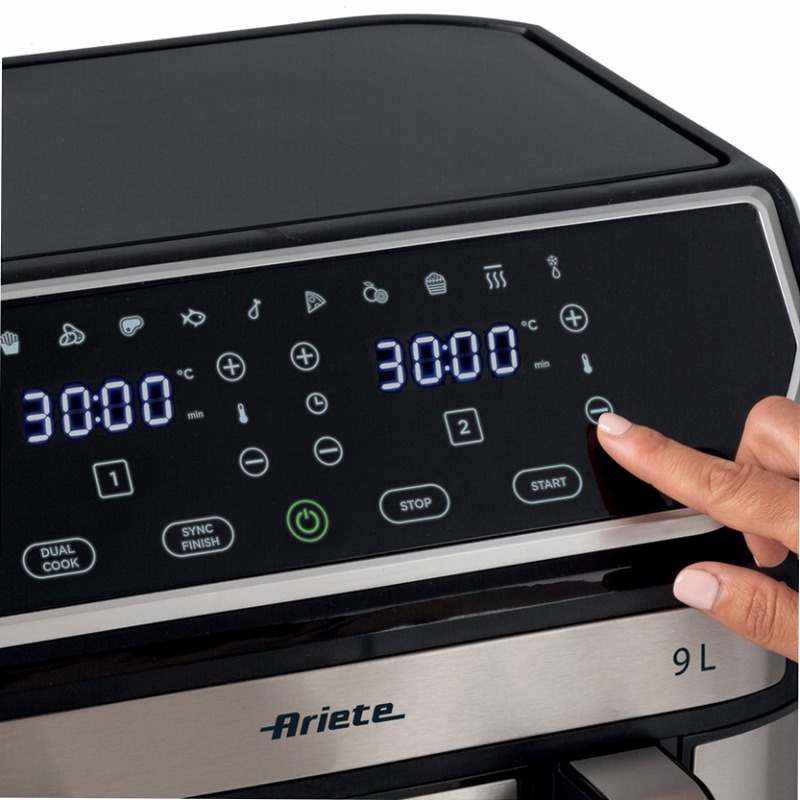 Friggitrice ad Aria 9L con Doppio Cestello 9lt