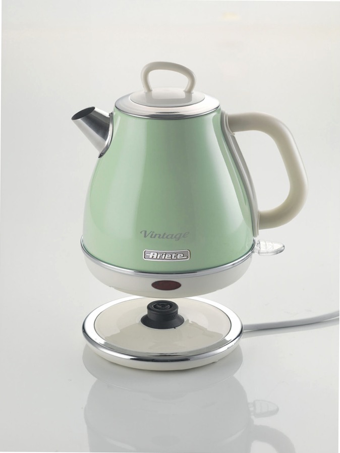 Bollitore elettrico 1 Litro Ariete 2868 Verde Blu