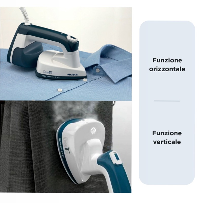 Ferro da Stiro Verticale Duetto Garment Iron 180lt 1000w