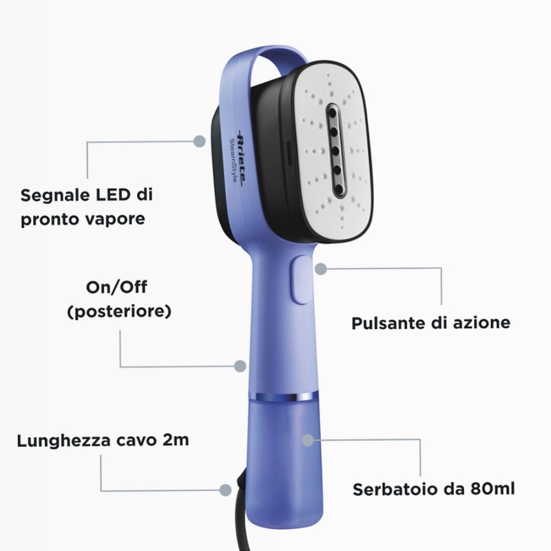 Ferro da stiro verticale Steam Style Ariete 4301 1200w