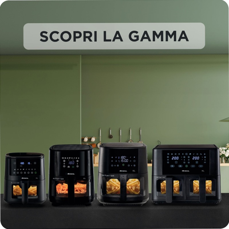 Friggitrice ad Aria 9L Doppia - Ariete 4631 9lt